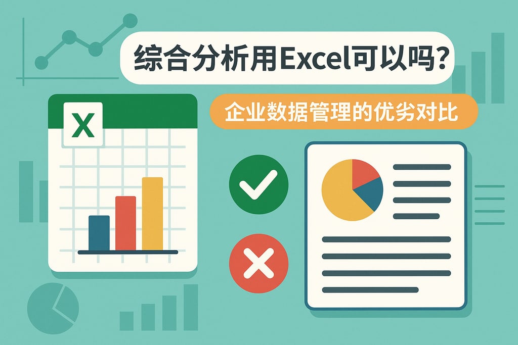 综合分析用Excel可以吗？企业数据管理的优劣对比