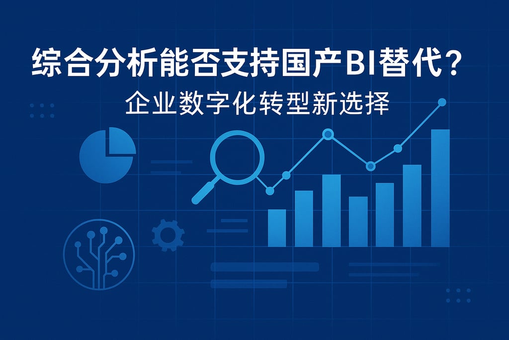 综合分析能否支持国产BI替代？企业数字化转型新选择