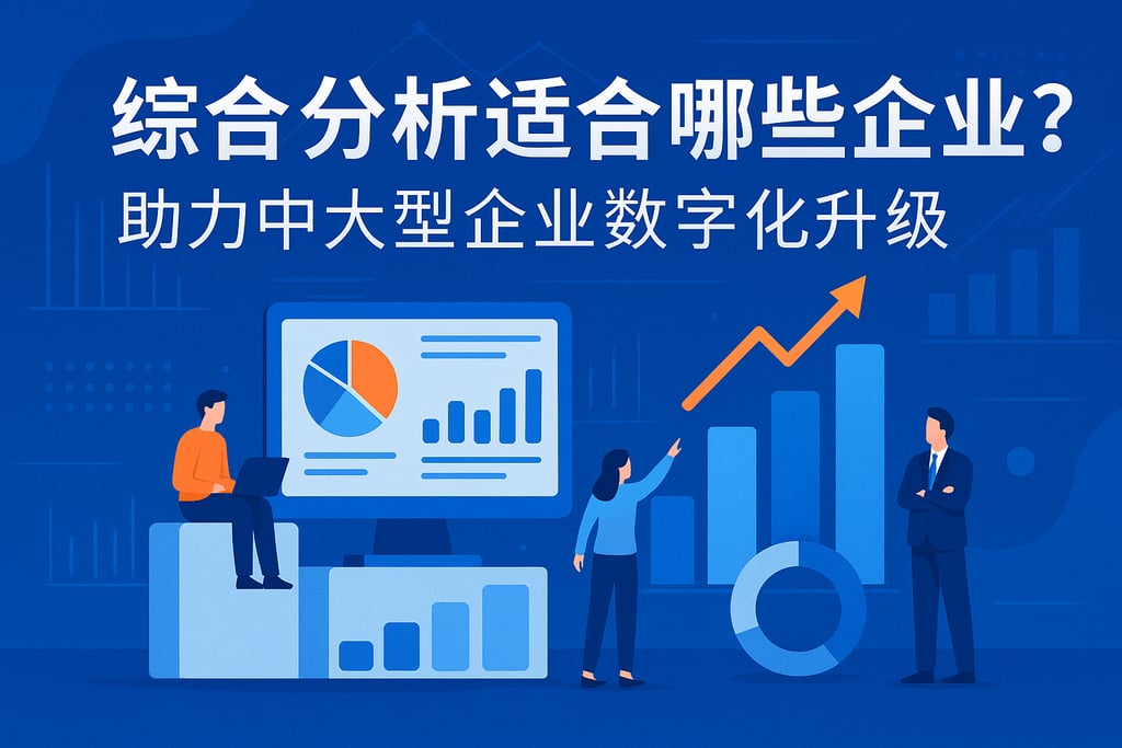 综合分析适合哪些企业？助力中大型企业数字化升级