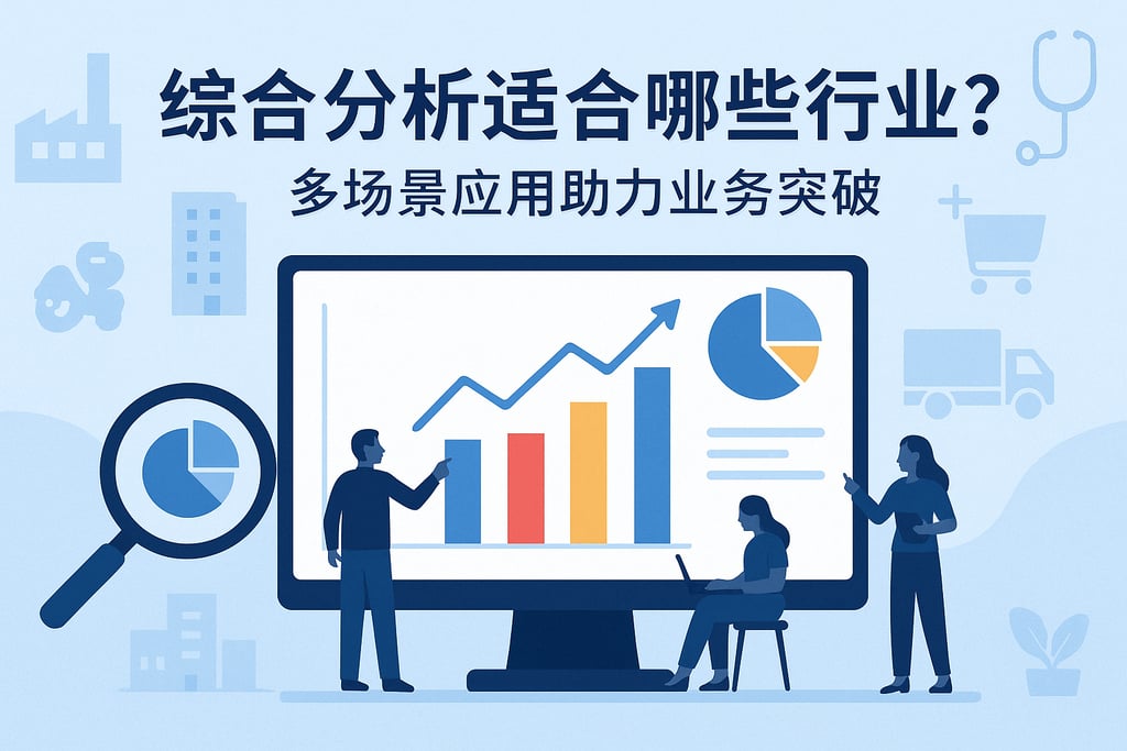 综合分析适合哪些行业？多场景应用助力业务突破