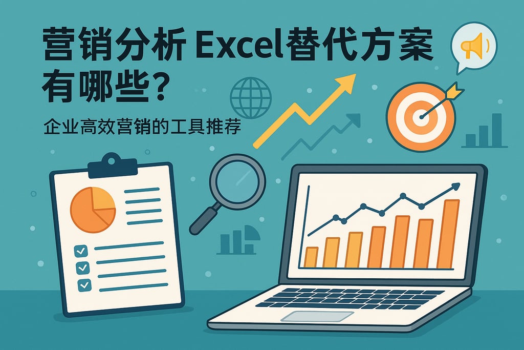 营销分析Excel替代方案有哪些？企业高效营销的工具推荐