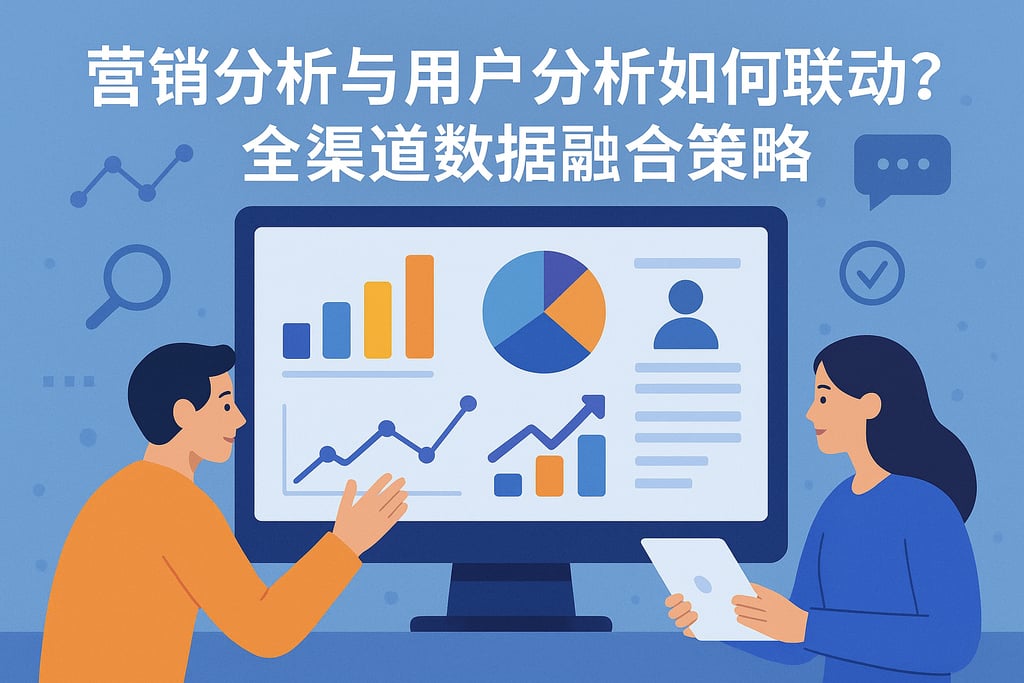 营销分析与用户分析如何联动？全渠道数据融合策略