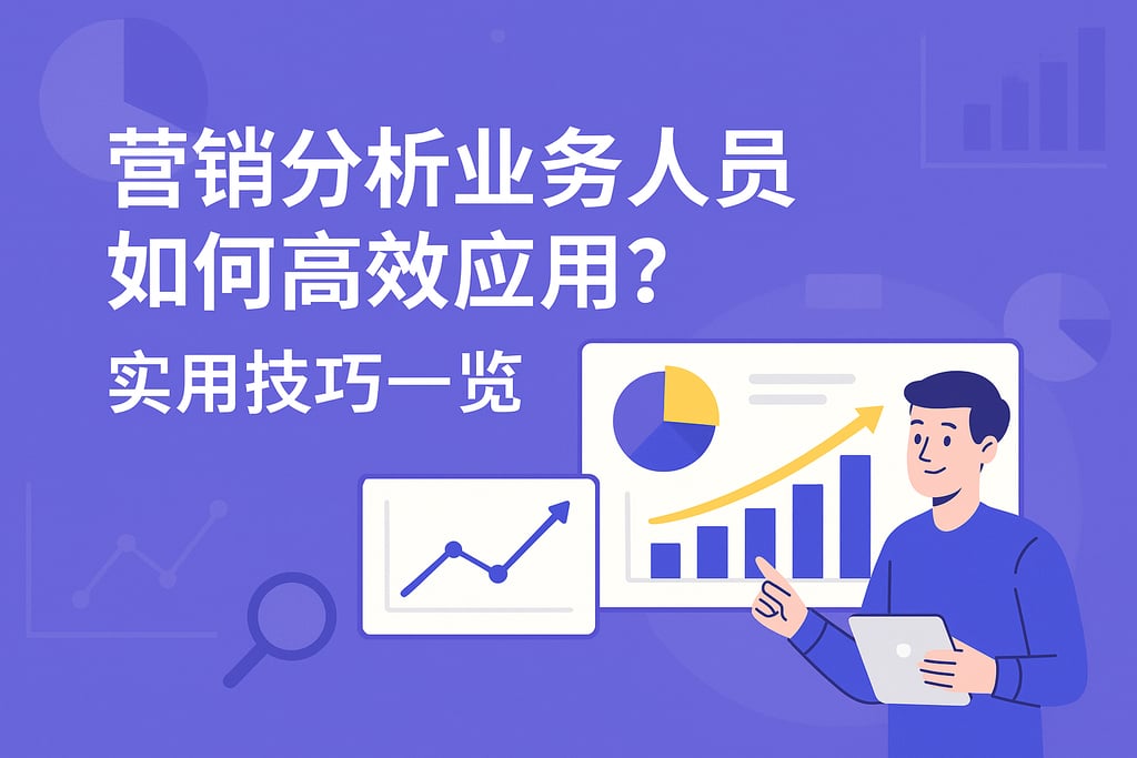 营销分析业务人员如何高效应用？实用技巧一览