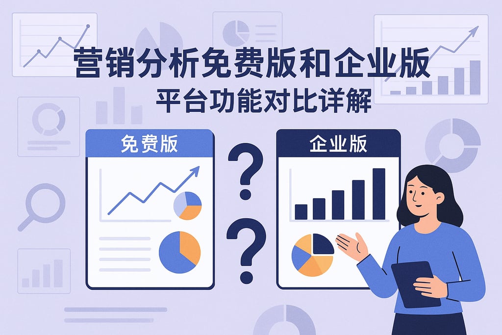 营销分析免费版和企业版区别？平台功能对比详解