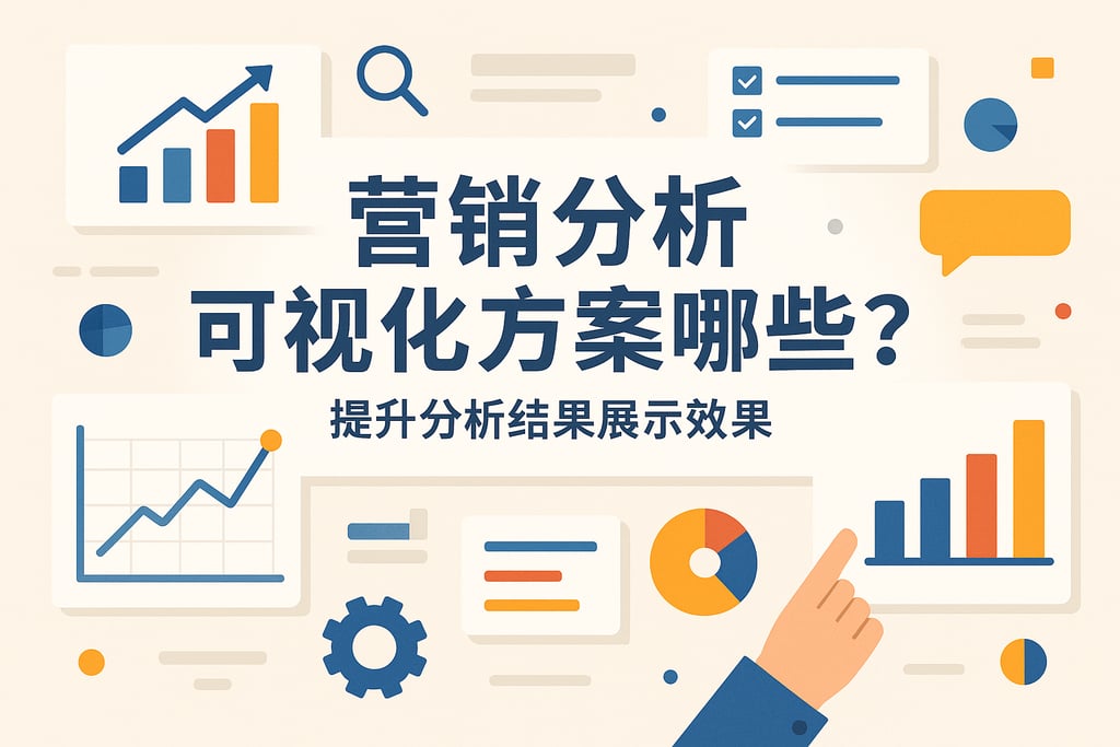 营销分析可视化方案有哪些？提升分析结果展示效果