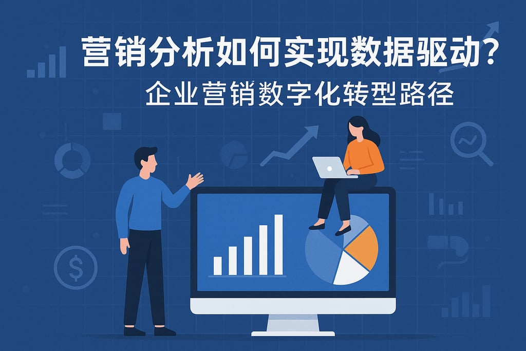 营销分析如何实现数据驱动？企业营销数字化转型路径