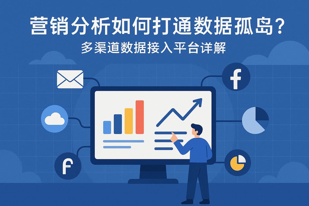 营销分析如何打通数据孤岛？多渠道数据接入平台详解