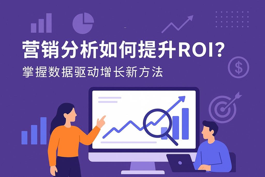 营销分析如何提升ROI？掌握数据驱动增长新方法