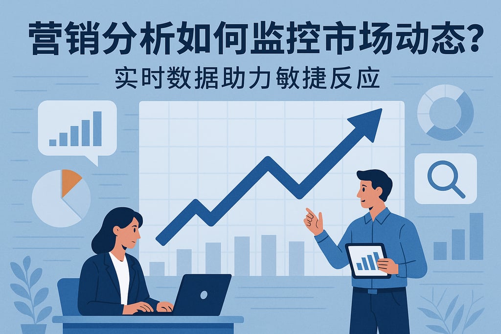 营销分析如何监控市场动态？实时数据助力敏捷反应