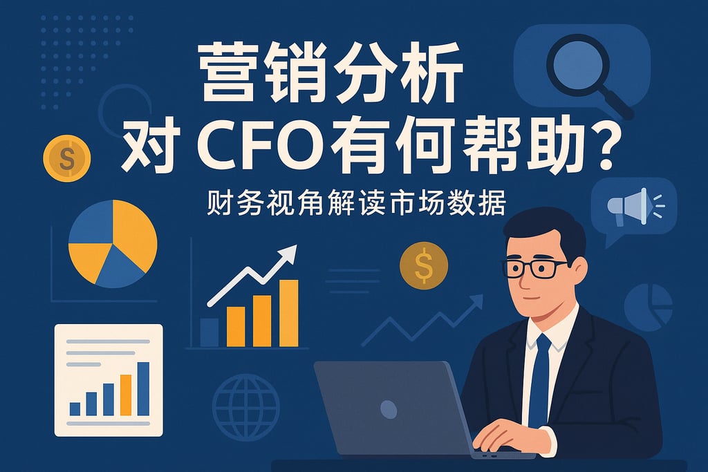 营销分析对CFO有何帮助？财务视角解读市场数据