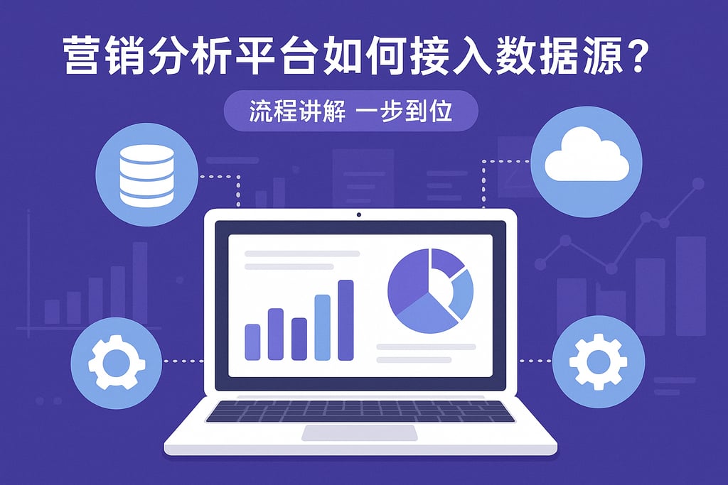 营销分析平台如何接入数据源？流程讲解一步到位