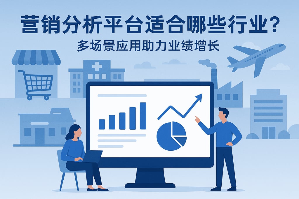 营销分析平台适合哪些行业？多场景应用助力业绩增长