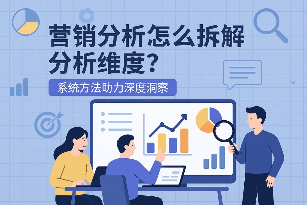 营销分析怎么拆解分析维度？系统方法助力深度洞察