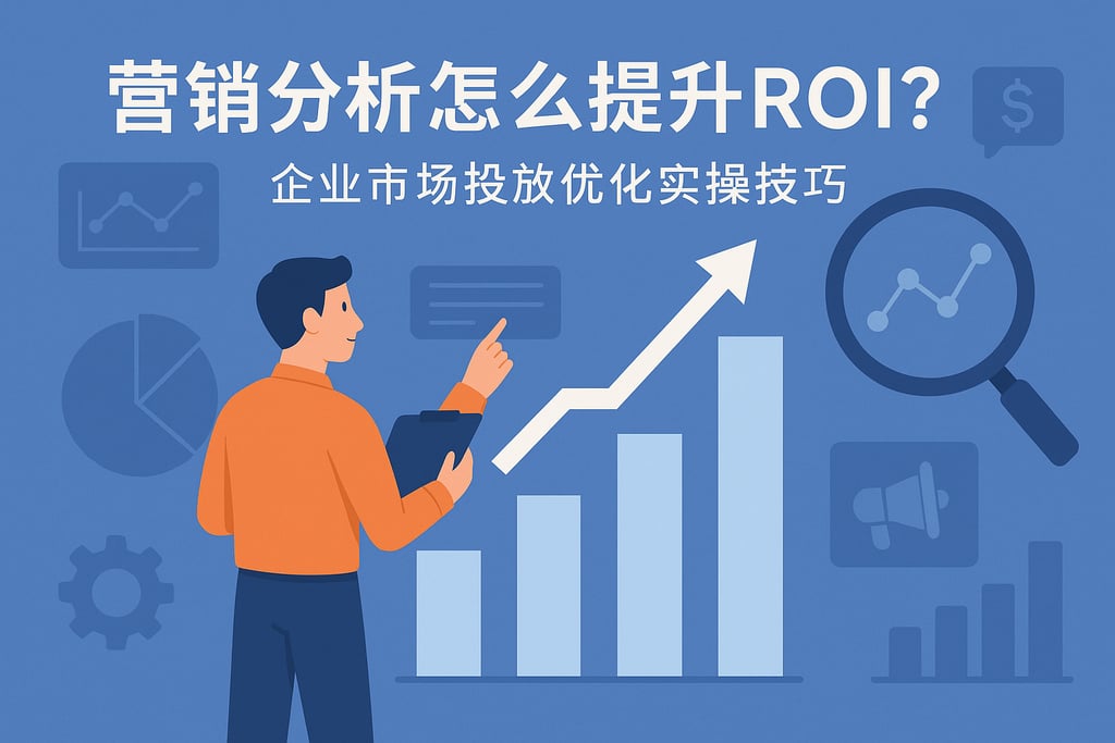 营销分析怎么提升ROI？企业市场投放优化实操技巧