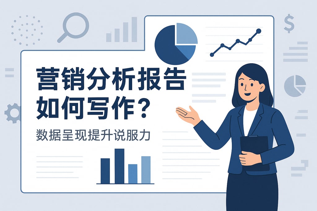 营销分析报告如何写作？数据呈现提升说服力