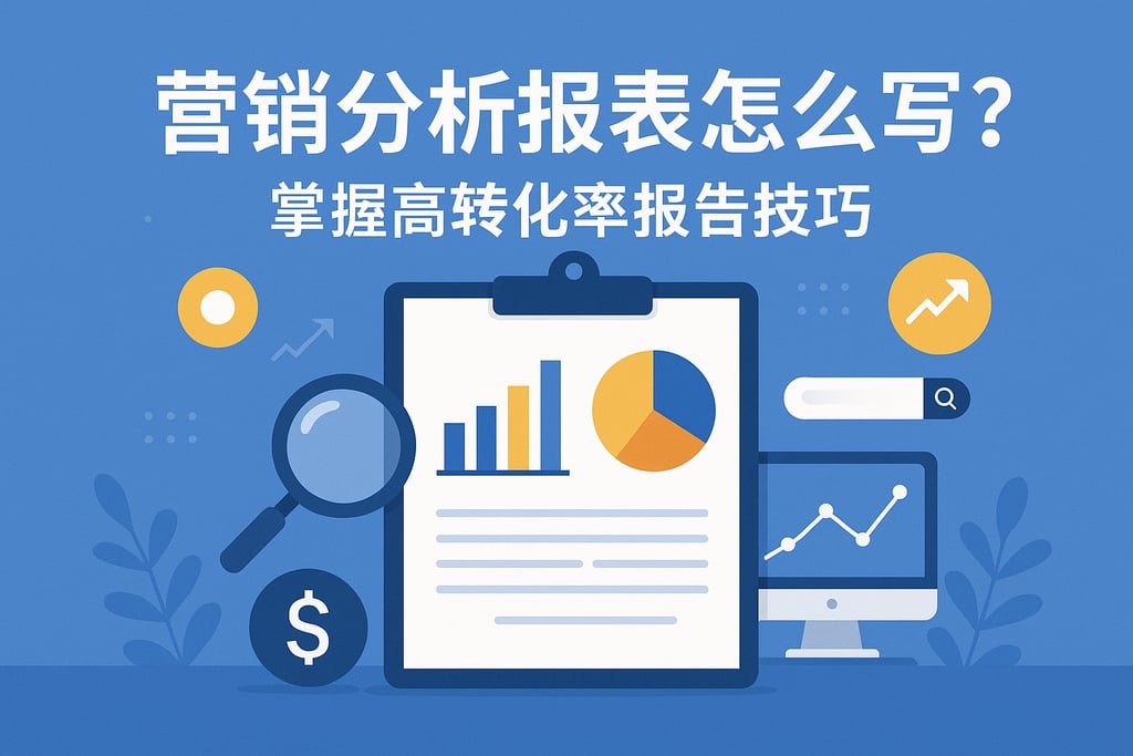 营销分析报表怎么写？掌握高转化率报告技巧