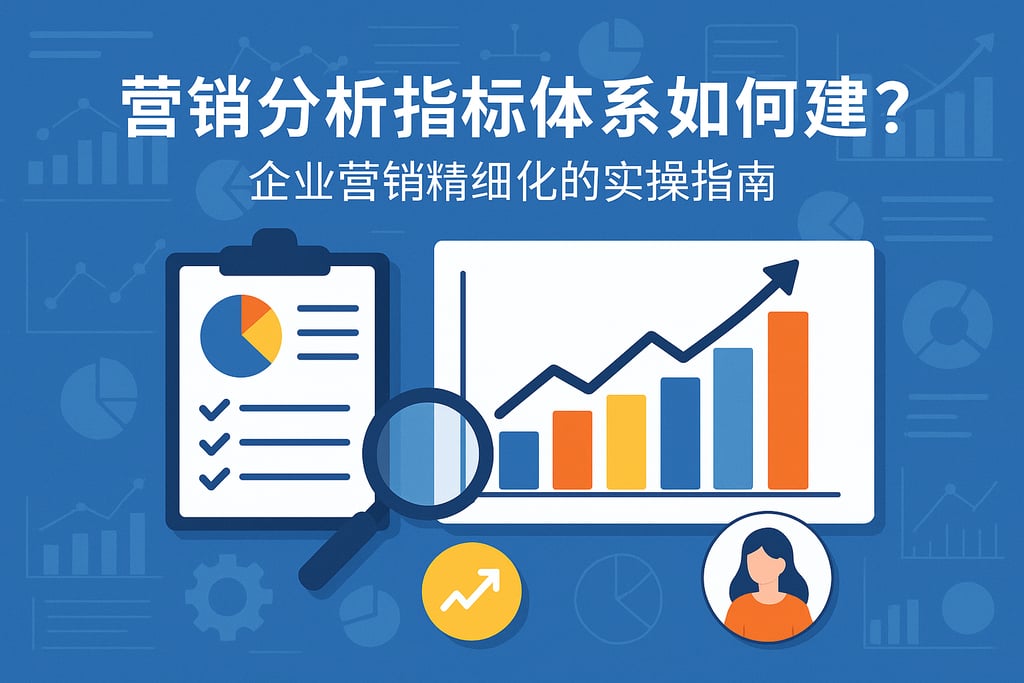 营销分析指标体系如何搭建？企业营销精细化的实操指南