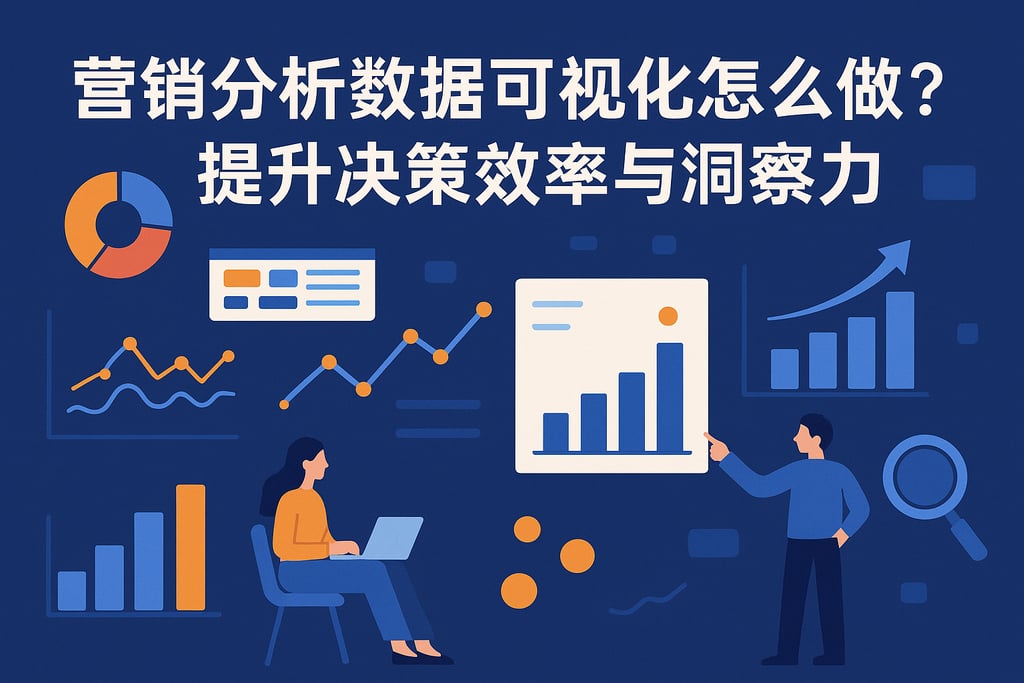 营销分析数据可视化怎么做？提升决策效率与洞察力
