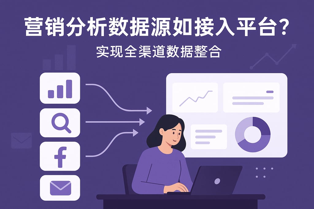 营销分析数据源如何接入平台？实现全渠道数据整合