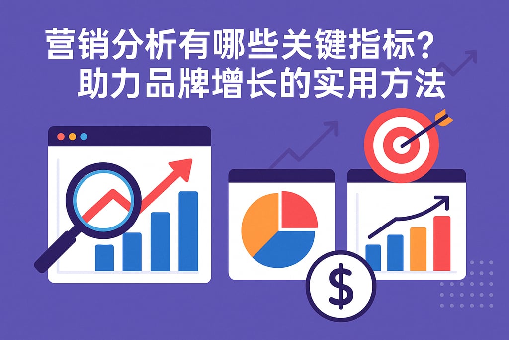营销分析有哪些关键指标？助力品牌增长的实用方法