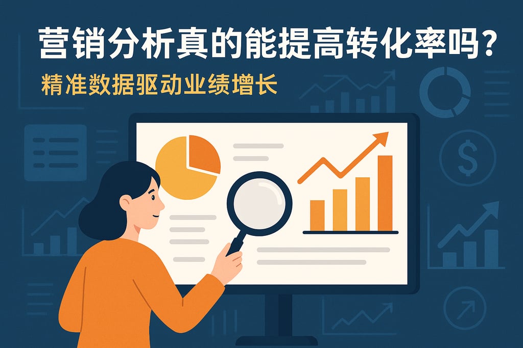 营销分析真的能提高转化率吗？精准数据驱动业绩增长