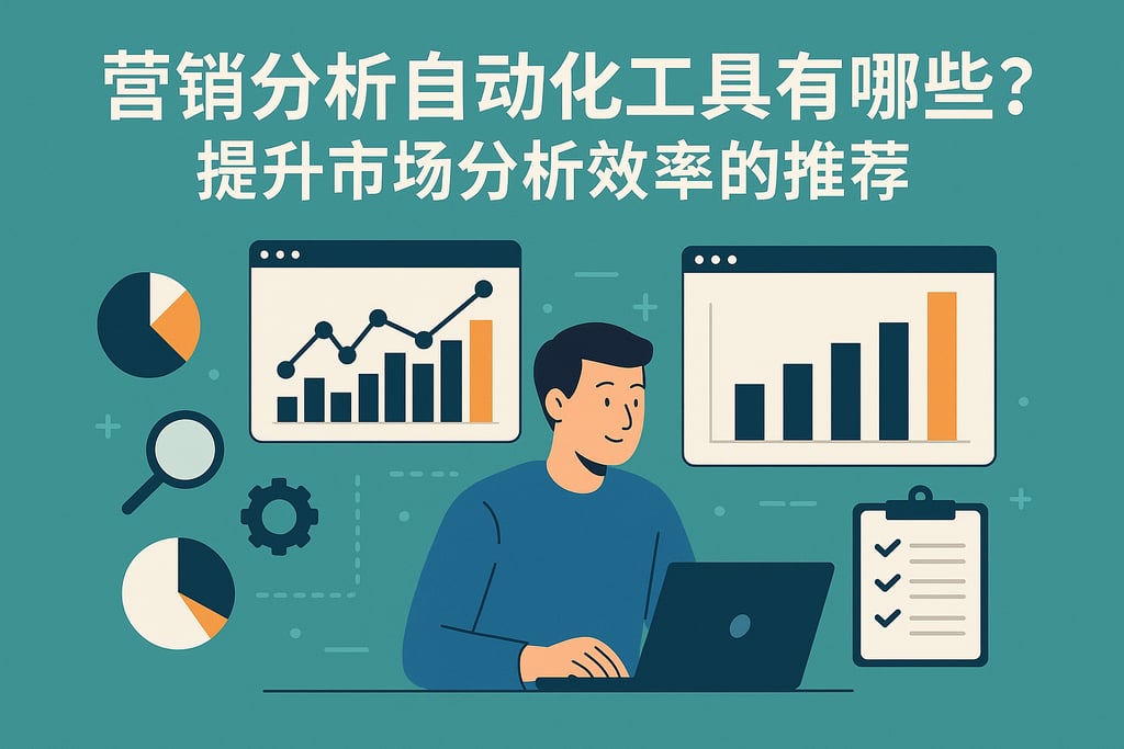 营销分析自动化工具有哪些？提升市场分析效率的推荐
