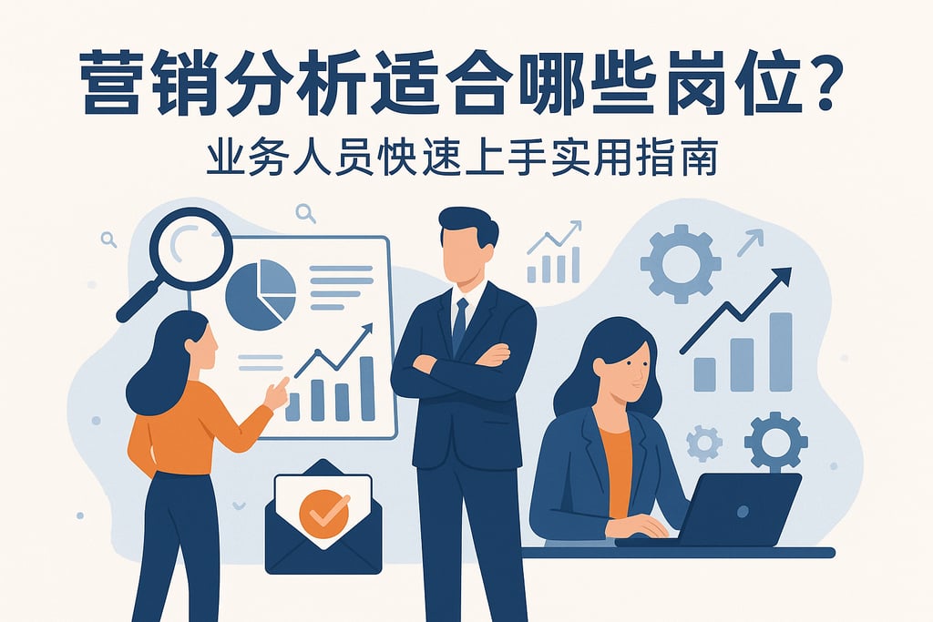 营销分析适合哪些岗位？业务人员快速上手实用指南