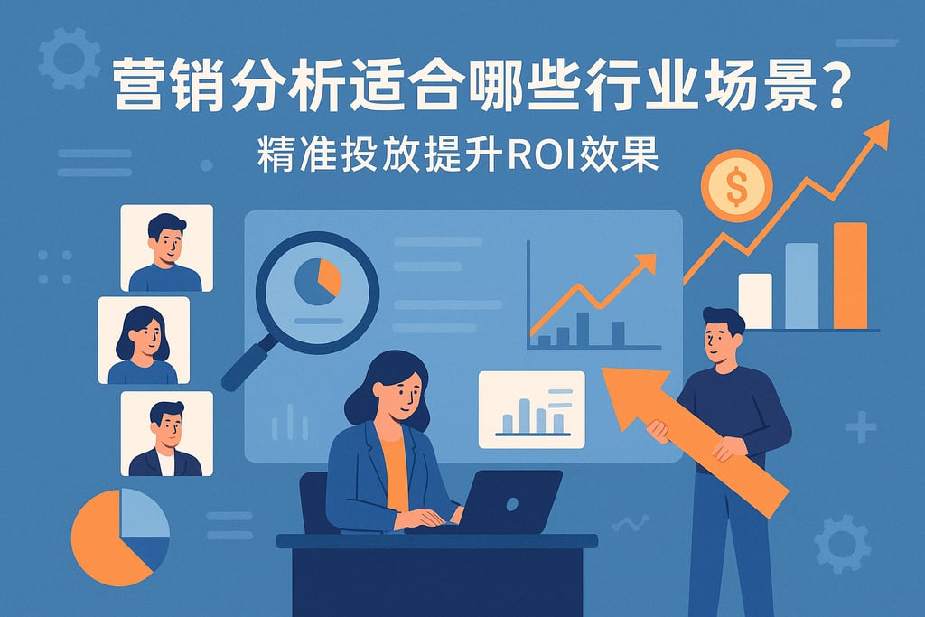 营销分析适合哪些行业场景？精准投放提升ROI效果