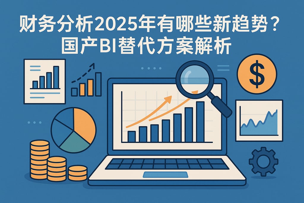 财务分析2025年有哪些新趋势？国产BI替代方案解析