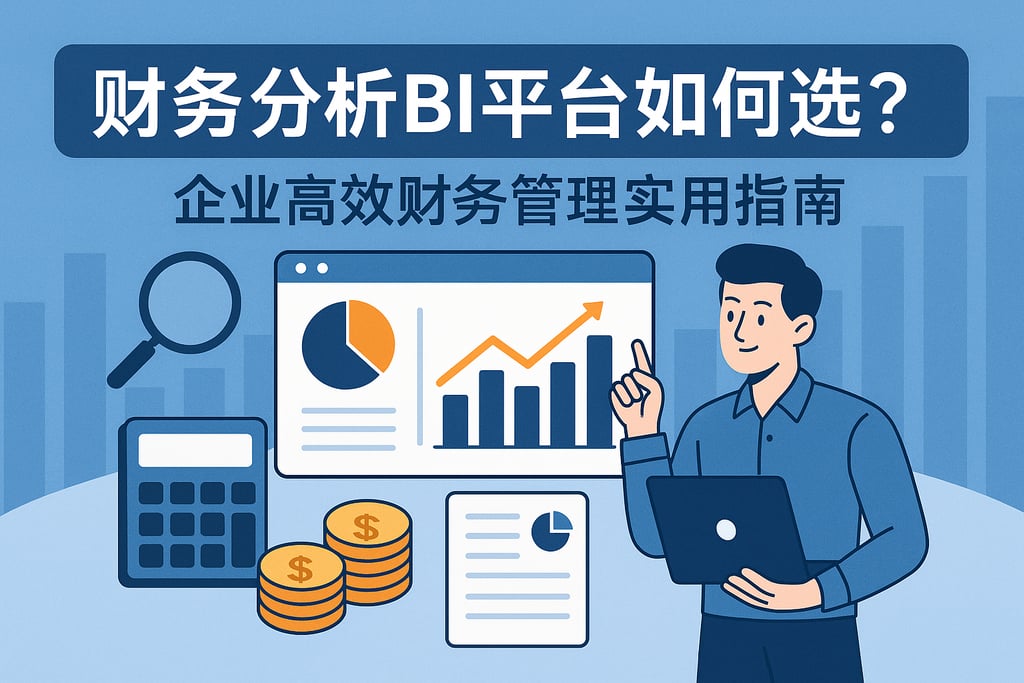 财务分析BI平台如何选？企业高效财务管理实用指南