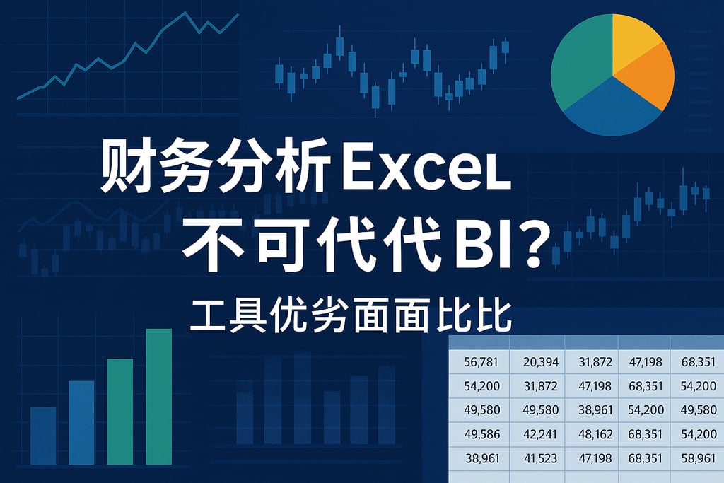 财务分析Excel能否替代BI？工具优劣全面对比