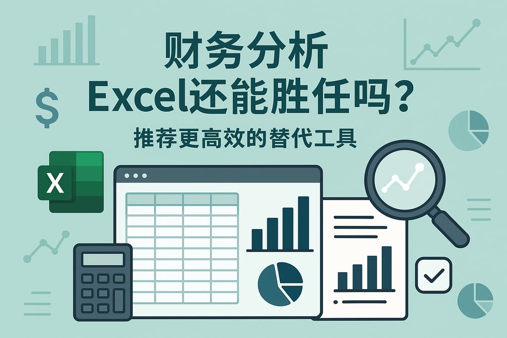 财务分析Excel还能胜任吗？推荐更高效的替代工具