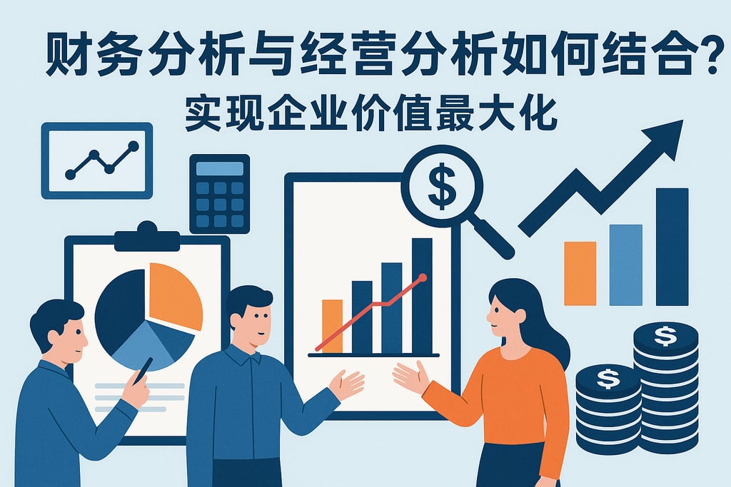 财务分析与经营分析如何结合？实现企业价值最大化