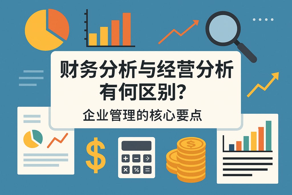 财务分析与经营分析有何区别？企业管理的核心要点