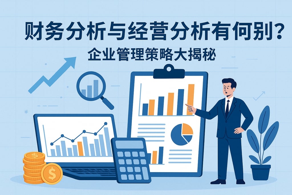 财务分析与经营分析有何区别？企业管理策略大揭秘