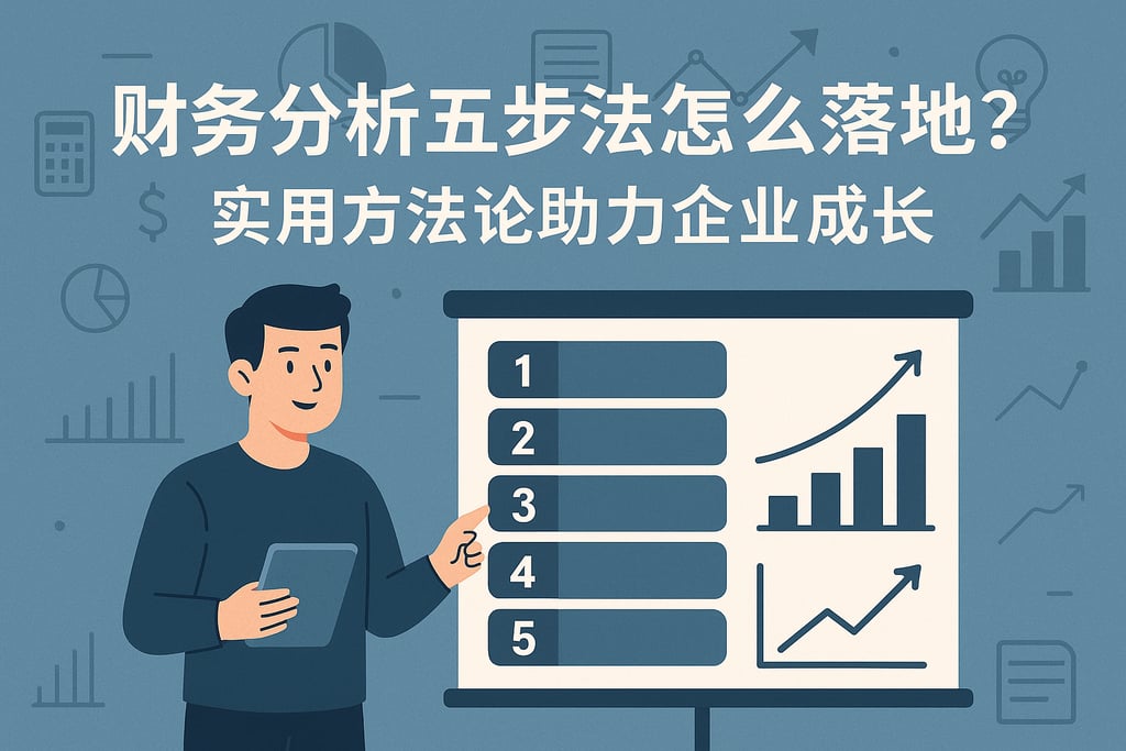 财务分析五步法怎么落地？实用方法论助力企业成长