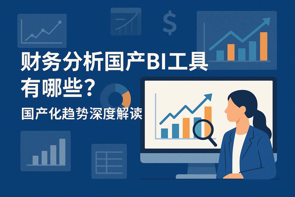 财务分析国产BI工具有哪些？国产化趋势深度解读