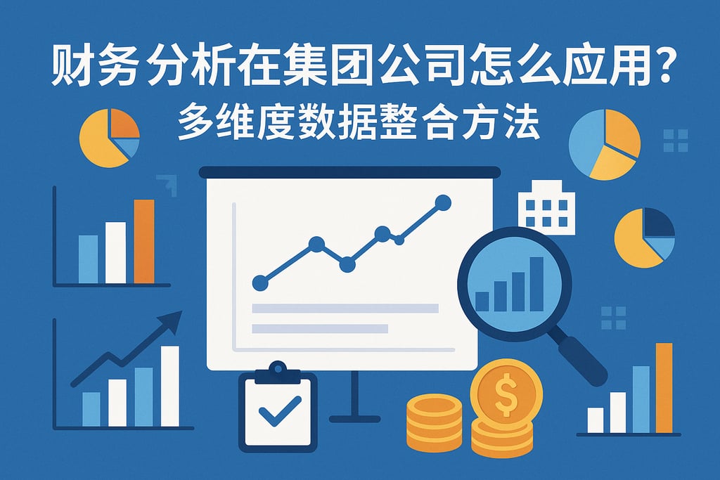 财务分析在集团公司怎么应用？多维度数据整合方法