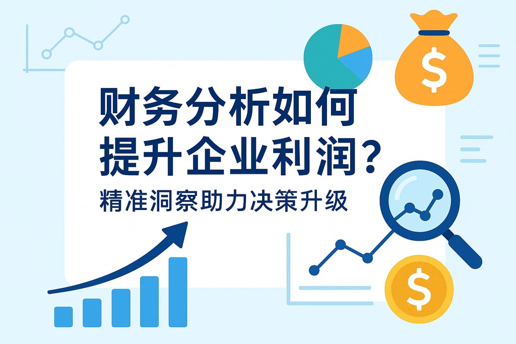 财务分析如何提升企业利润？精准洞察助力决策升级