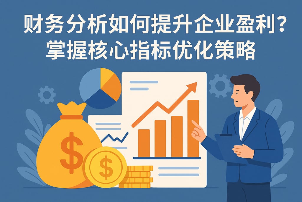 财务分析如何提升企业盈利？掌握核心指标优化策略