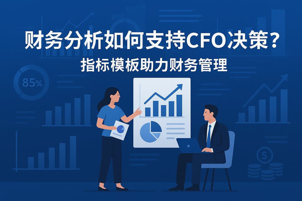 财务分析如何支持CFO决策？指标模板助力财务管理