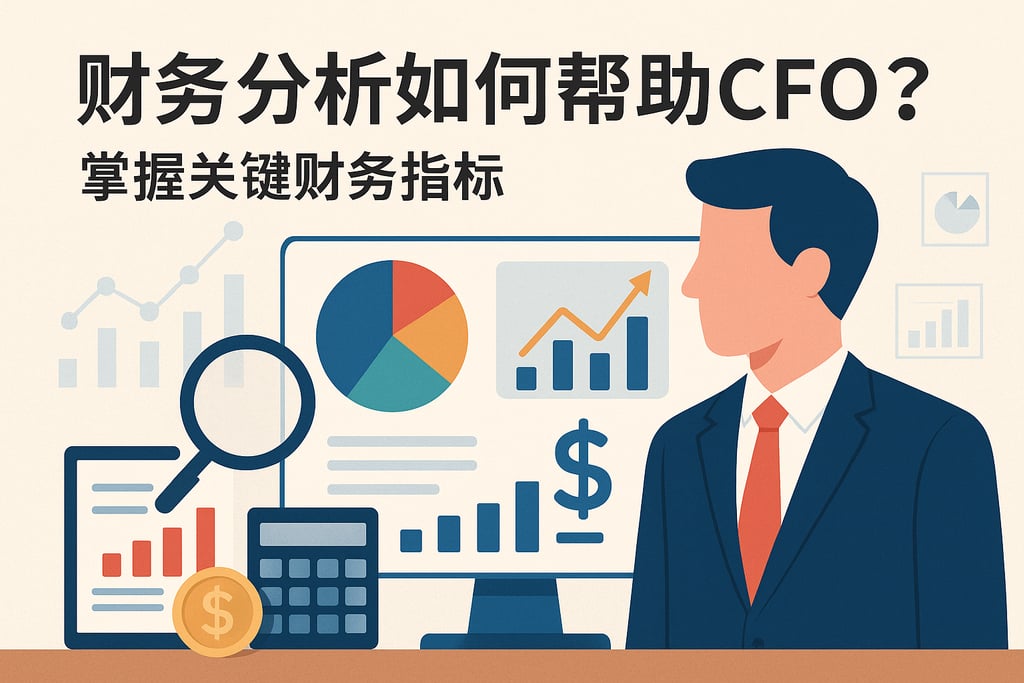 财务分析对CFO有何帮助？掌握关键财务指标模板