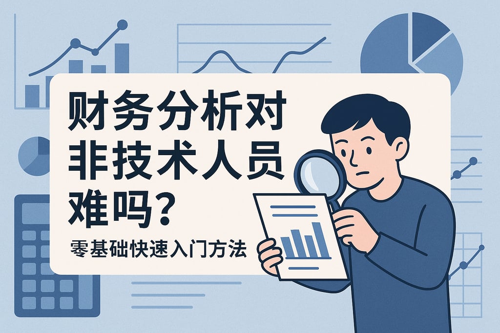 财务分析对非技术人员难吗？零基础快速入门方法