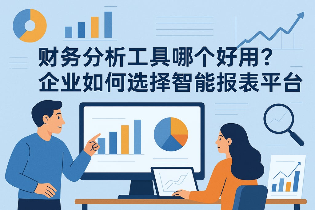 财务分析工具哪个好用？企业如何选择智能报表平台