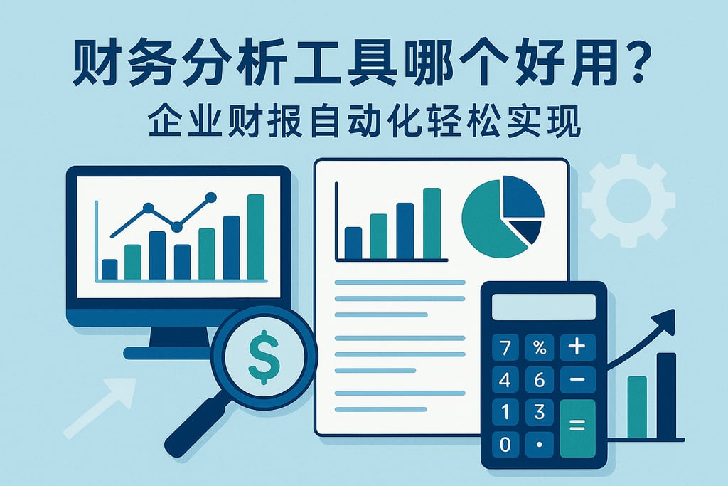 财务分析工具哪个好用？企业财报自动化轻松实现