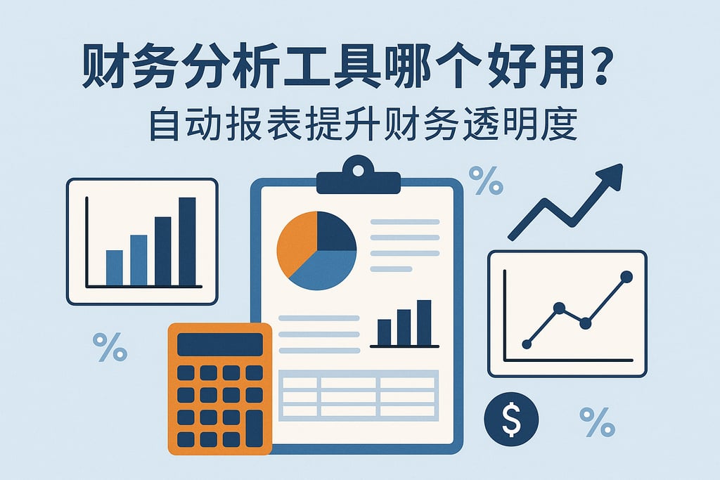 财务分析工具哪个好用？自动报表提升财务透明度