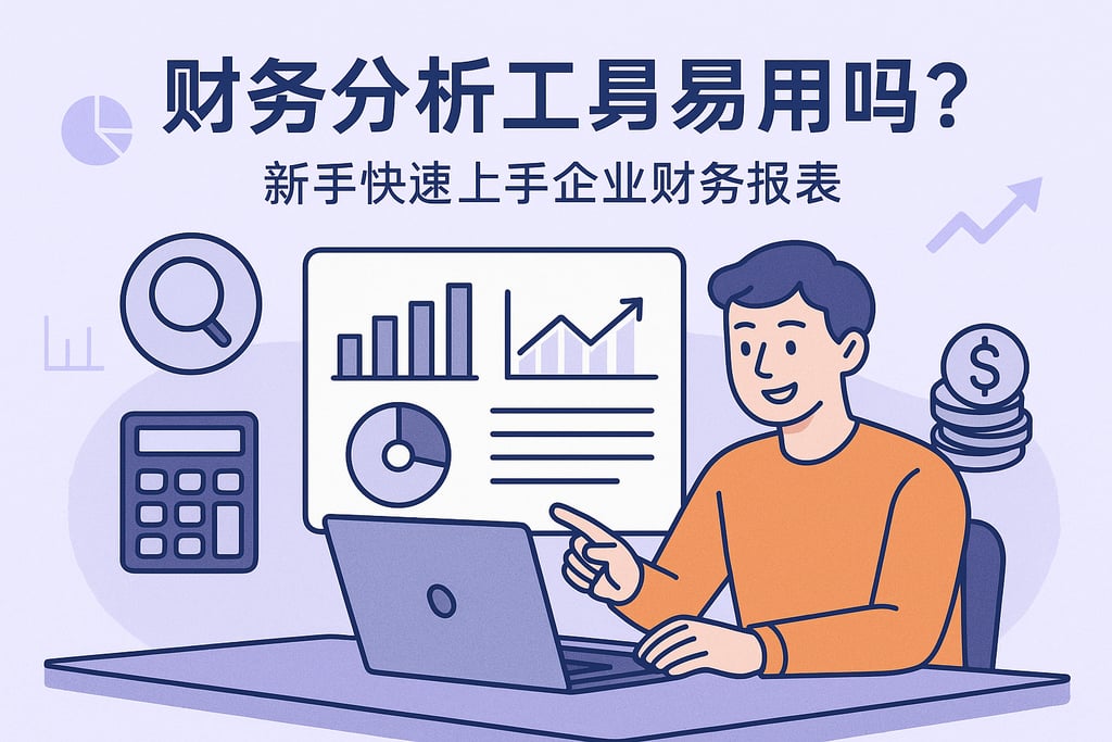 财务分析工具易用吗？新手快速上手企业财务报表