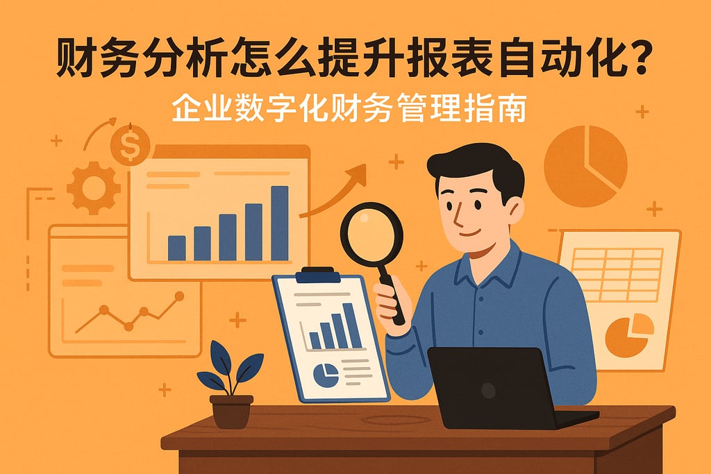 财务分析怎么提升报表自动化？企业数字化财务管理指南