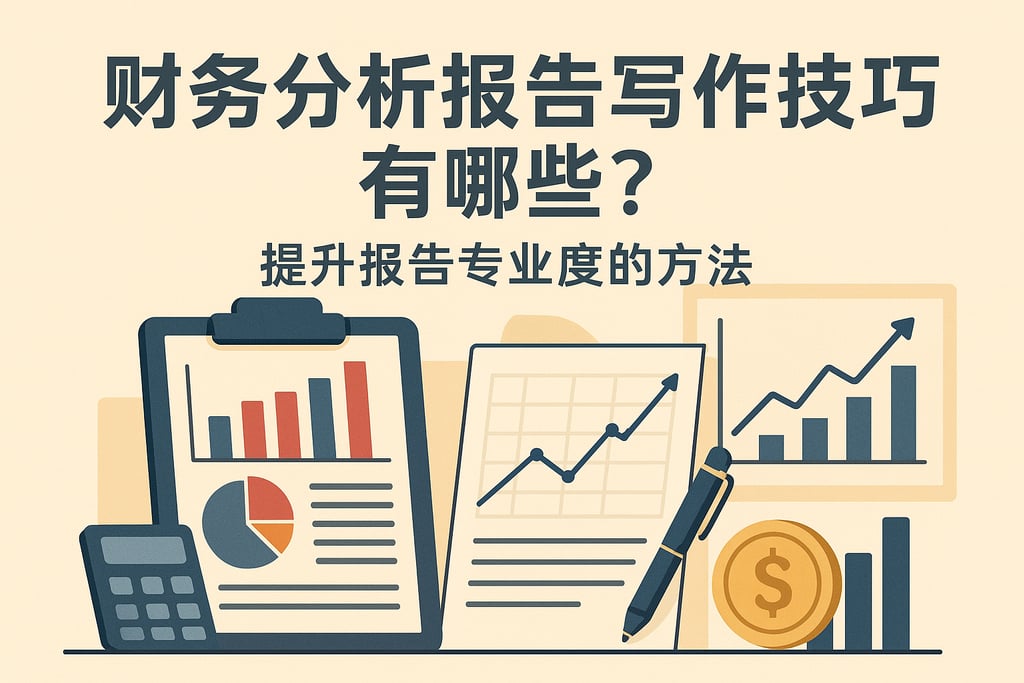 财务分析报告写作技巧有哪些？提升报告专业度的方法