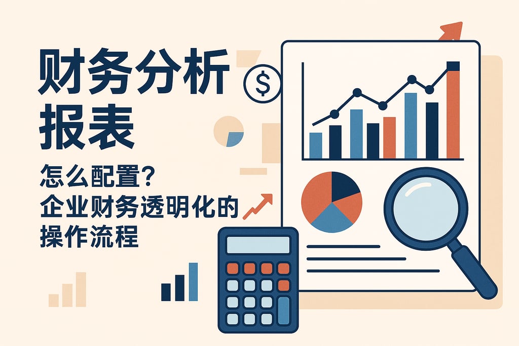 财务分析报表怎么配置？企业财务透明化的操作流程